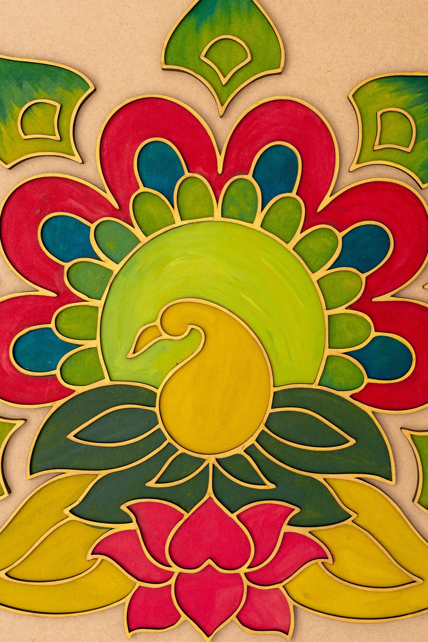 Rang Mayur Rangoli