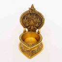 Brass Pooja Trio – Diya, Deepak & Dhoopdaani | Craftroots