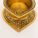 Brass Pooja Trio – Diya, Deepak & Dhoopdaani | Craftroots