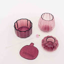 Mauve Pumpkin Glass Table Styling Set | Craftroots