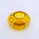 Amber Glass Table Decor Set – Vase, T-Light & Bowl | Craftroots