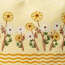 Yellow & Ivory Floral Cushion Set of 4 | Craftroots