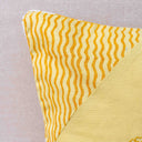 Yellow & Ivory Floral Cushion Set of 4 | Craftroots