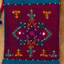 Mint Rabari Work Mobile Pouch | Handcrafted Rabari Work