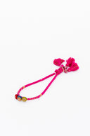 Handcrafted Pink Jhilmil Lumba Rakhi for Bhabhi