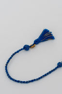Blue Karigari Ikat Rakhi – Handcrafted Handwoven Ikat Fabric Rakhi