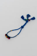Handcrafted Blue Jhilmil Lumba Rakhi