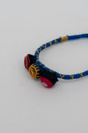 Handcrafted Blue Jhilmil Lumba Rakhi