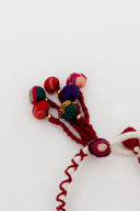 White Rangrez Lumba Rakhi – Handcrafted Thread Bhabhi Rakhi