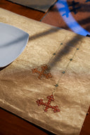 Rust Mirror Rabari Mat