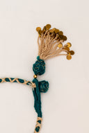 Handcrafted Mint Tassel Lumba Rakhi