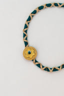 Handcrafted Mint Tassel Lumba Rakhi