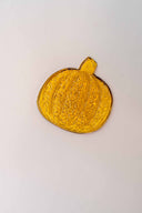 Handcrafted Yellow Glass Coaster | Pumpkin Collection | Craftroots