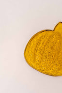 Handcrafted Yellow Glass Coaster | Pumpkin Collection | Craftroots