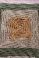 Boho Floral Handwork Crochet Cushion Cover Cotton | Craftroots

