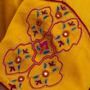 Mashru kurta set featuring Aari embroidery