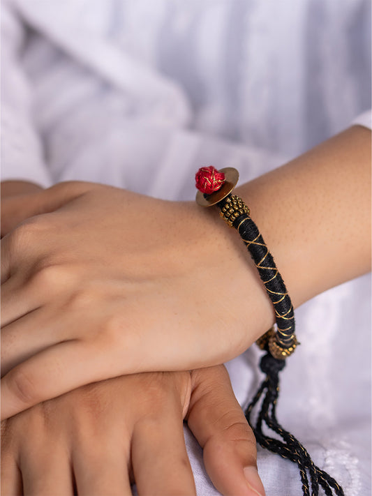 Black Cord Bracelet