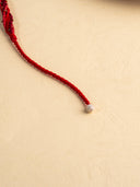 Hand-Twisted Strings Artisanal Red Rakhi