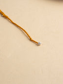 Mustard Twisted Threads Rakhi