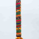 Yellow Mashru Multi-Check Potli with Bead & Brass Tikki Handwork | Gramshree