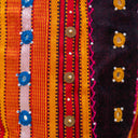 Green Mashru Potli with Bead & Brass Tikki Handwork | Gramshree