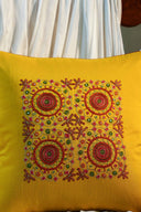 Sunbeam Geometry Aari Cushion Cover