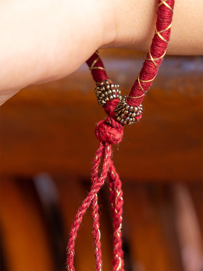 Marron Cord Bracelet