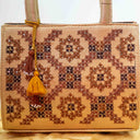 Ivory Jali Rabari Box Sling Bag