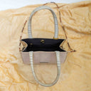 Ivory Jali Rabari Box Sling Bag