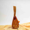 Maroon Rabari Box Sling Bag