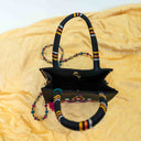 Black Rabari Box Sling Bag