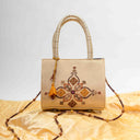 Ivory Rabari Box Sling Bag