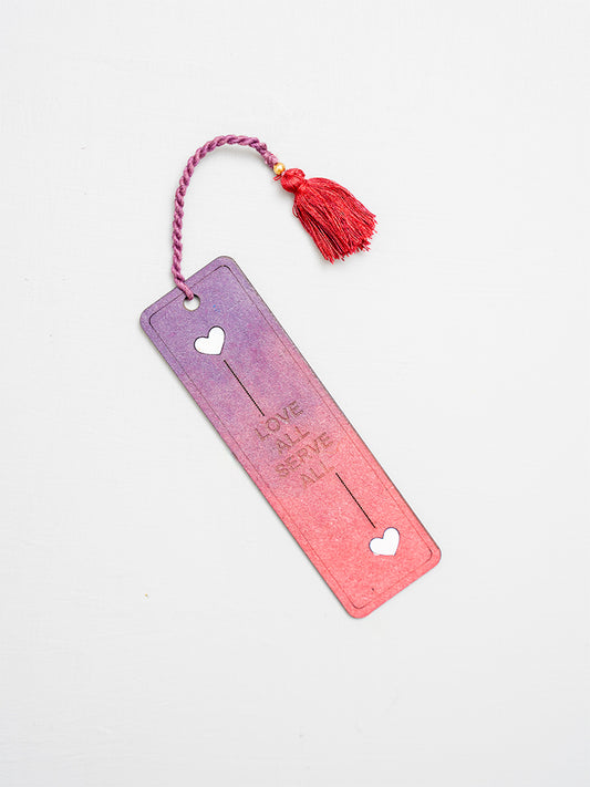 Love All Serve All Bookmark