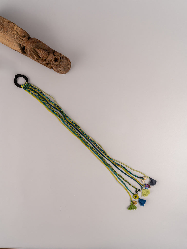 Green Shade Bunch Hair String