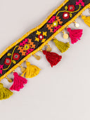 Black Tassels Rabari Choker