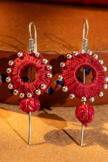 Red Sun Earcuff