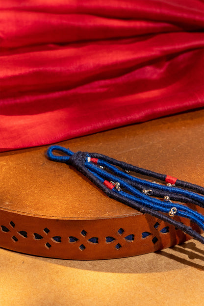 Blue Multi-Layered Anklet