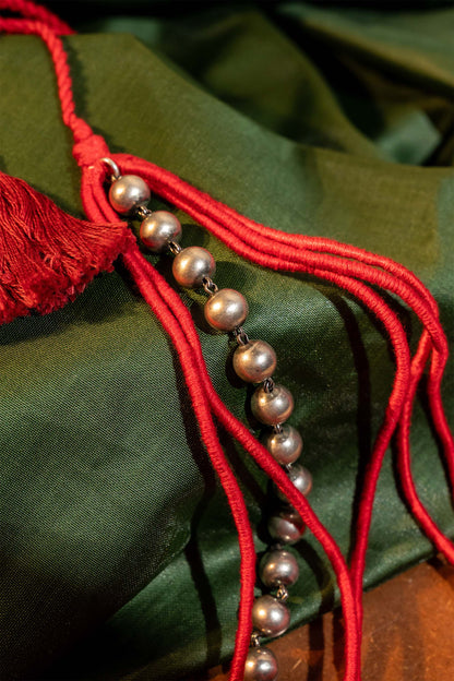 Red Layered Necklace