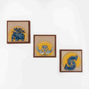 Madhubani Mini Gallery Wall Frame Set of 3 | Craftroots