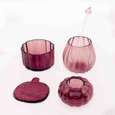 Mauve Pumpkin Glass Table Styling Set | Craftroots