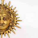 Pichwai Divine Set with Brass Hanging Plates | Craftroots
