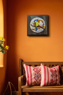 3D Sunbeam Perch 7x7 Handpainted Decorative Wall Frame
