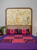 Pink Multi Patch Bed Sheet