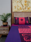 Pink Multi Patch Bed Sheet