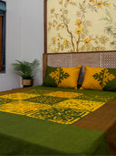 Mustard Multi Patch BedSheet Set