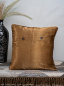 Gaji Silk Rabari Hand-Embroidered Cushion Cover