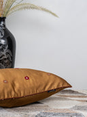Gaji Silk Crafted Mirror Cushion Cover