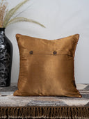 Gaji Silk Crafted Mirror Cushion Cover