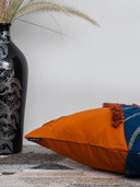 Handmade Tassels Bhujodi Cushion Cover