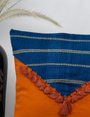 Handmade Tassels Bhujodi Cushion Cover